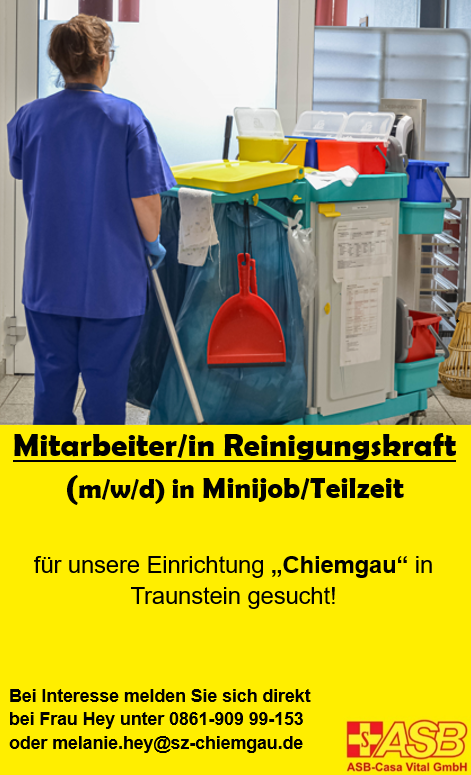 Hausreinigung Teilzeit / Minijob